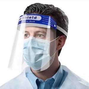 Clear Reusable Medical Face Shield Mask